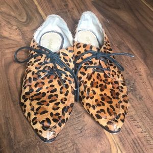 Farylrobin  Anthropologie Calf Hair Oxfords